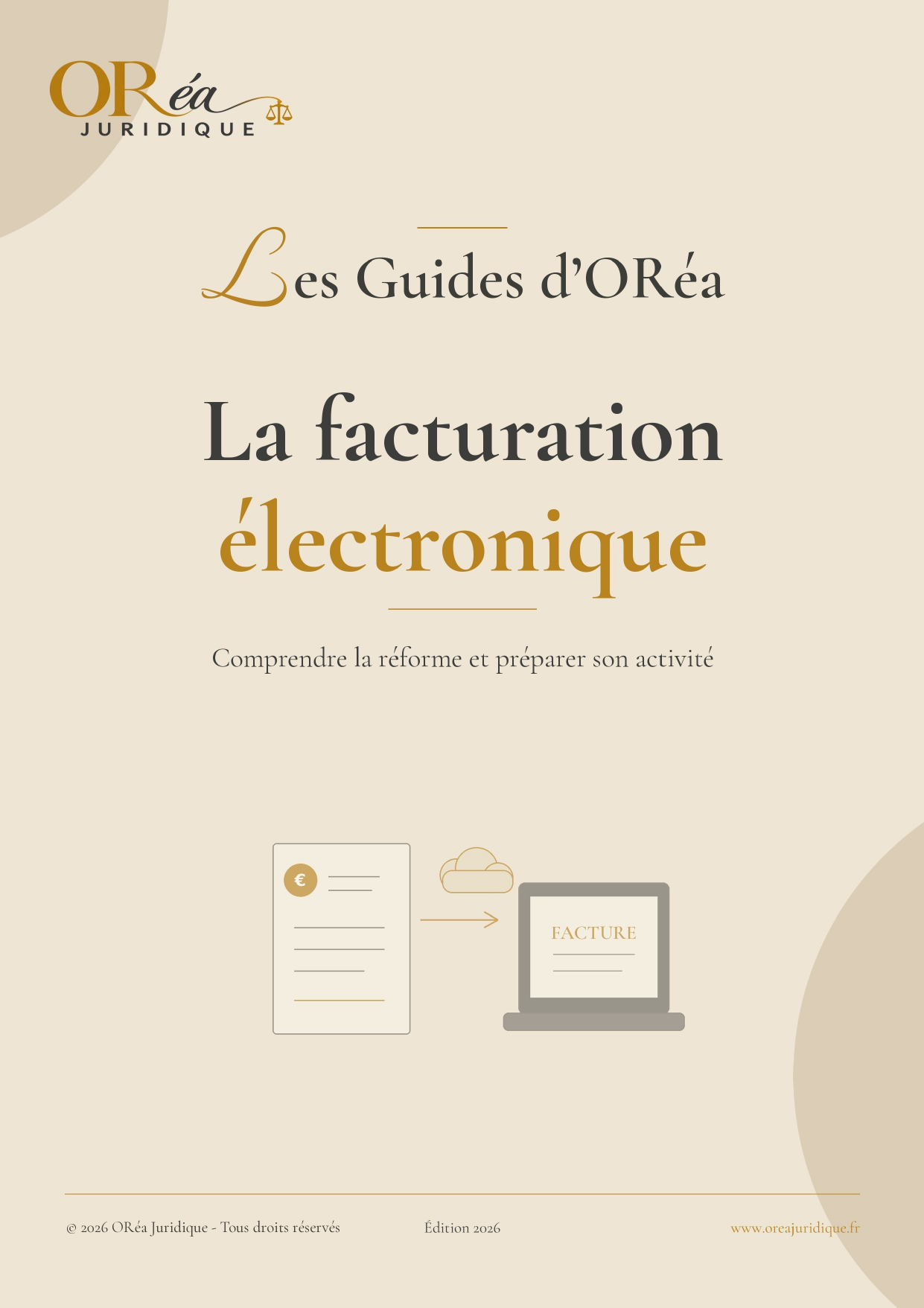 Couverture du guide sur la facturation électronique